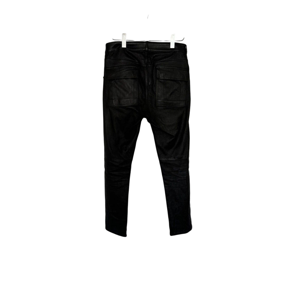 Rick Owens Lamb Leather Larry Pants