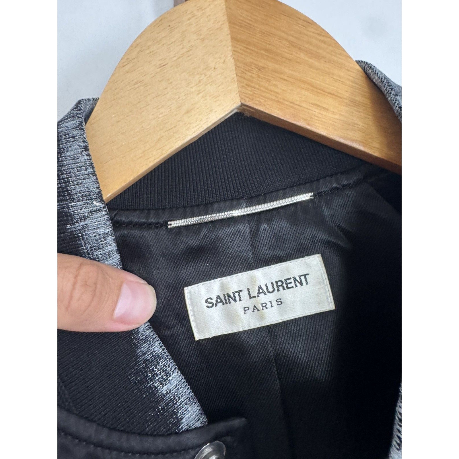 Saint Laurent Hedi Moon Bomber 44