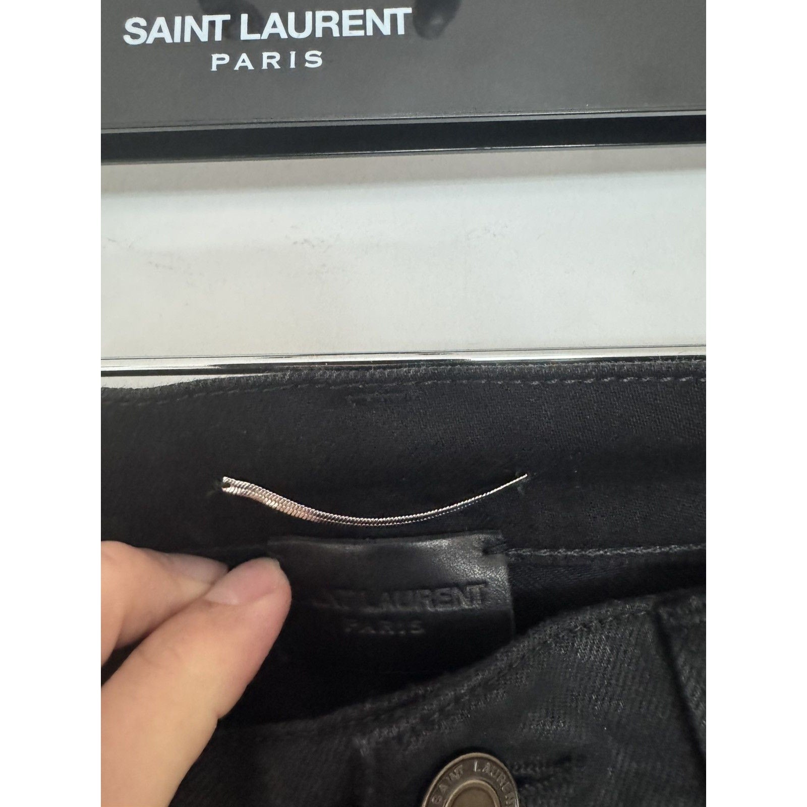 Saint Laurent Nightrider Waxed D02