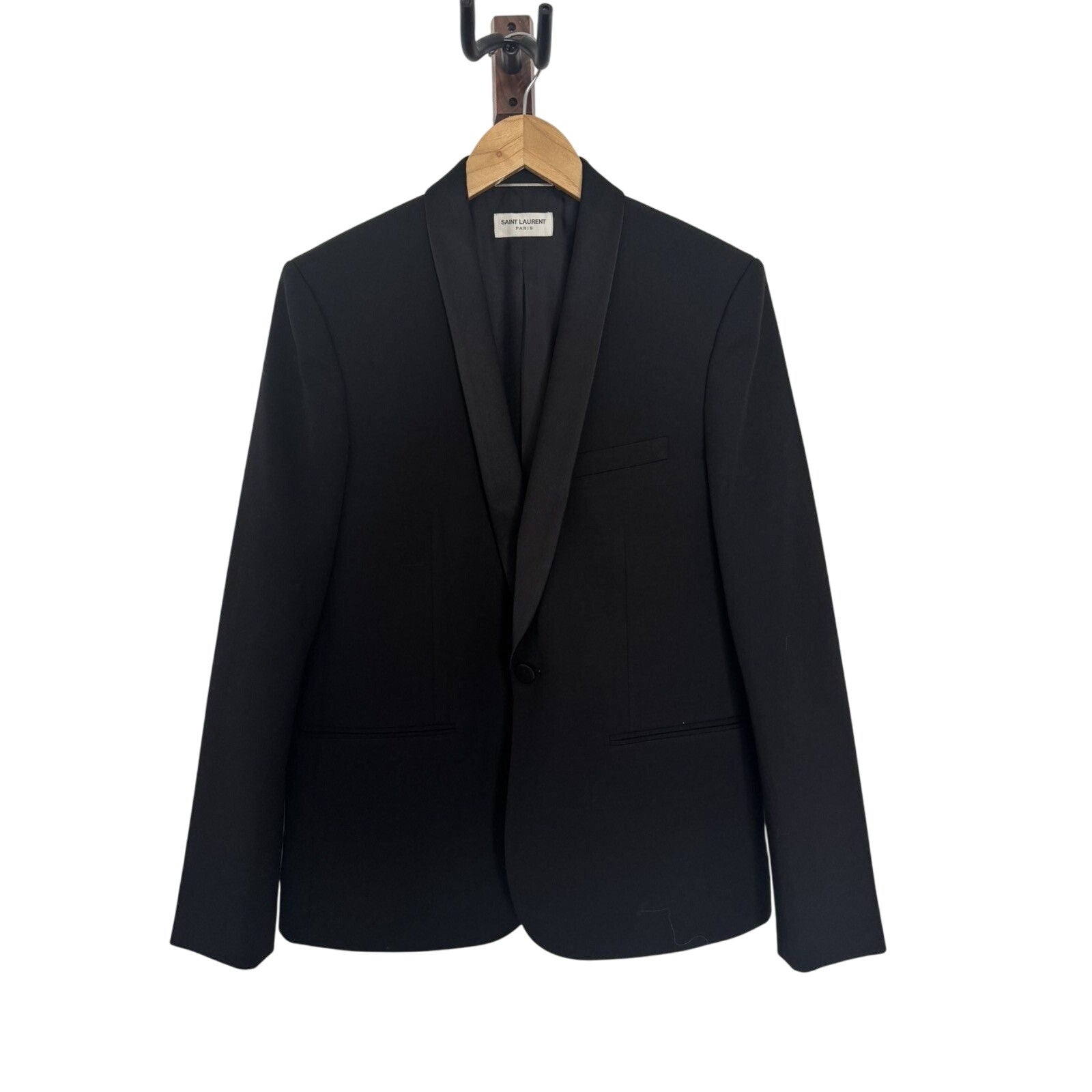 Saint Laurent Iconic Shawl Le Smoking Jacket 50