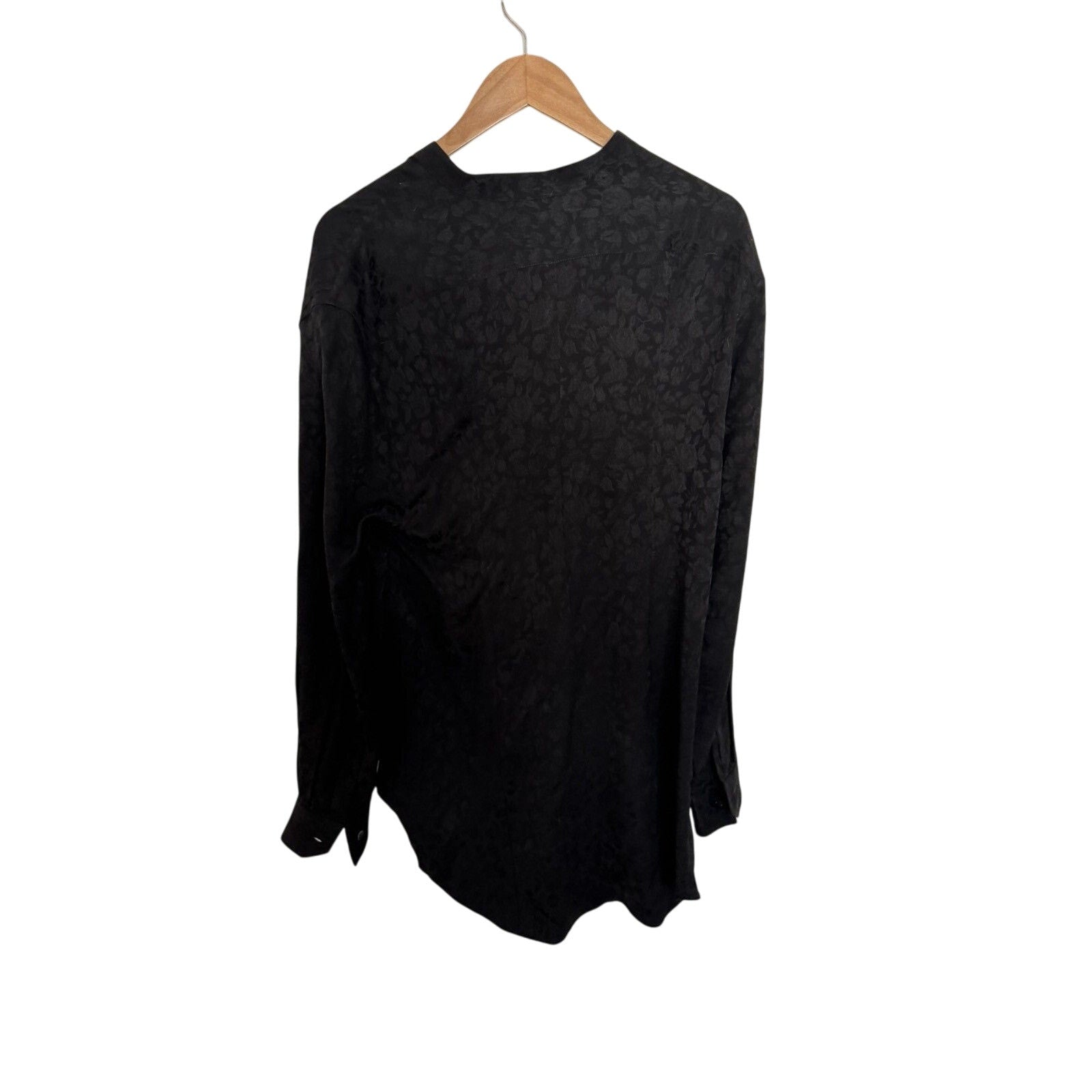 Saint Laurent Silk Roses Tunic