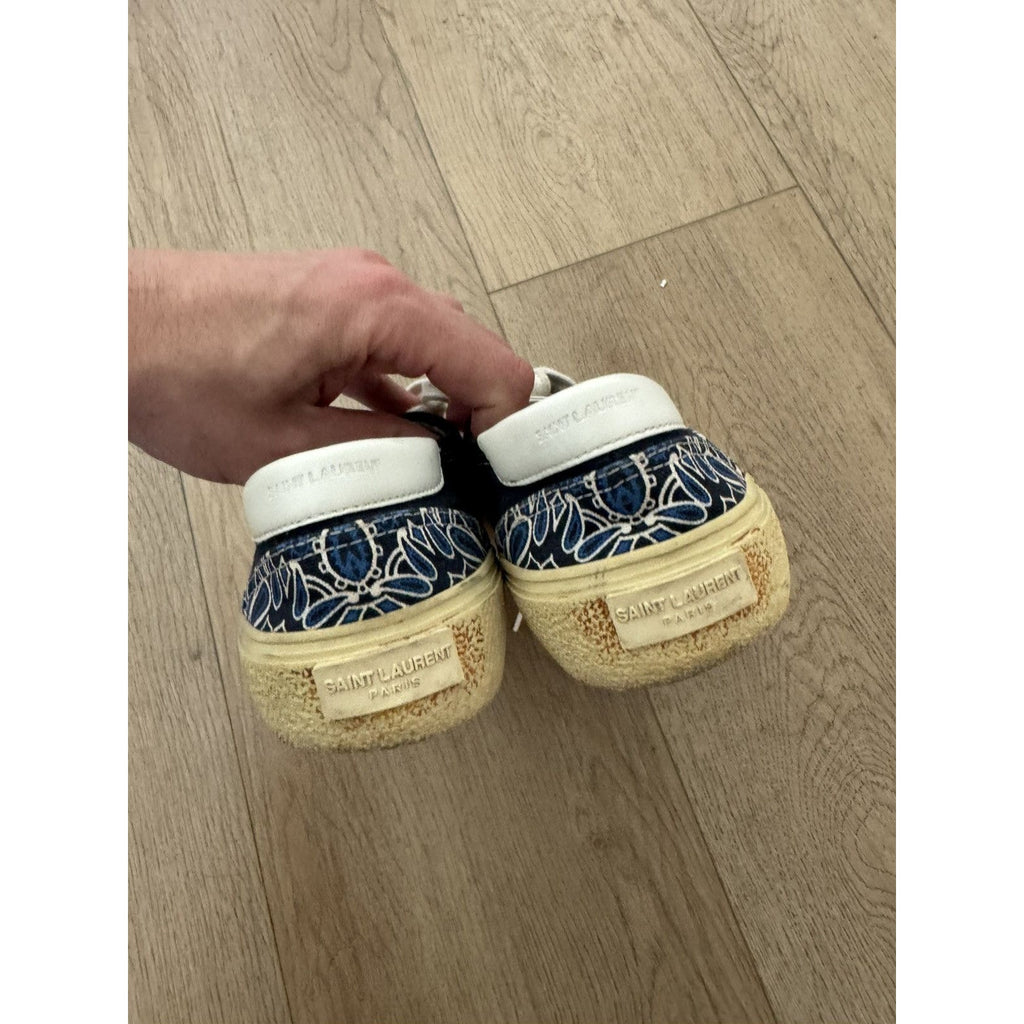 Saint Laurent Hedi Bandanna skates 41