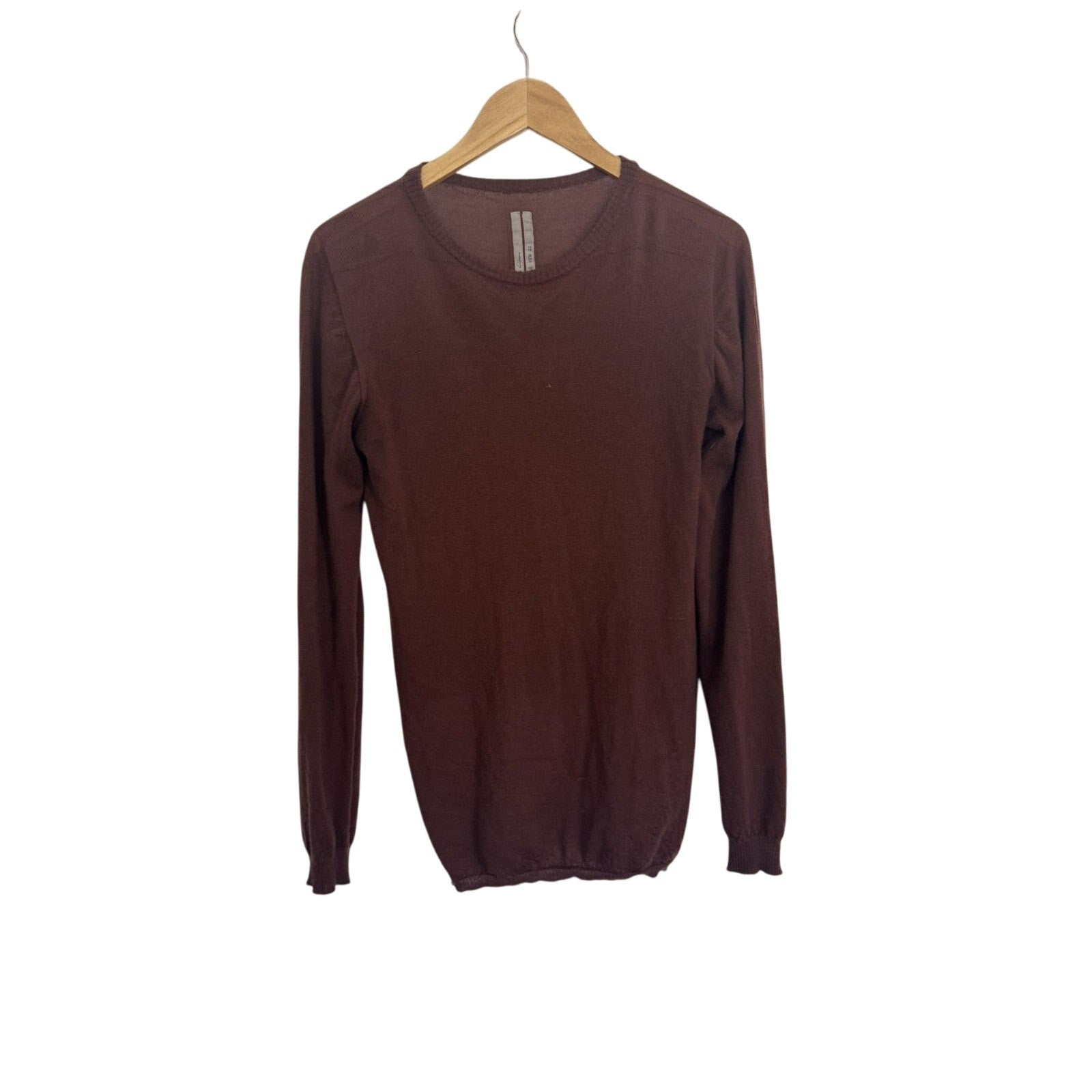 Rick Owens Cashmere Strobe Sweater FW22