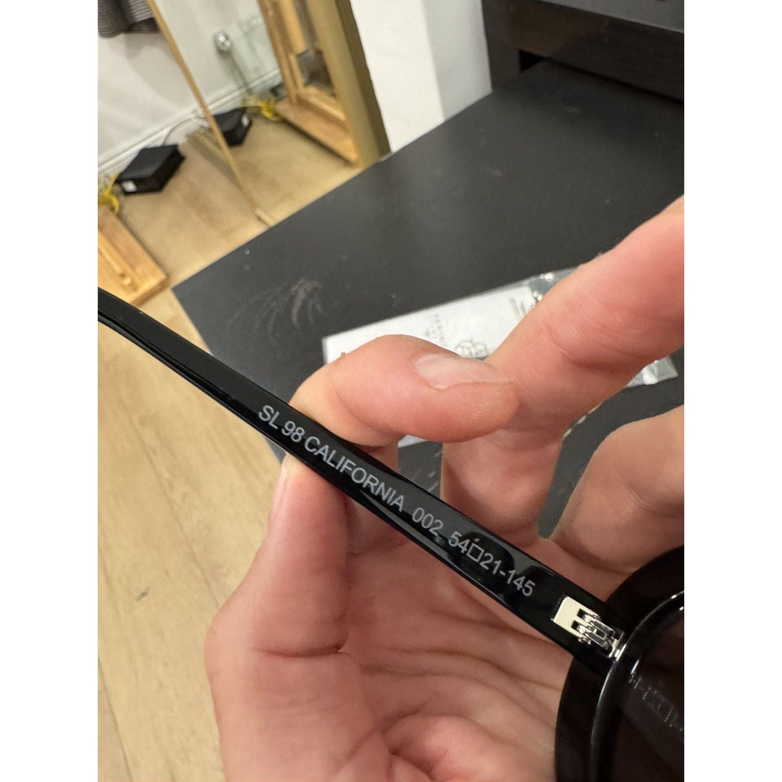 Saint Laurent New Sl98 Surf Sound Cobain Glasses