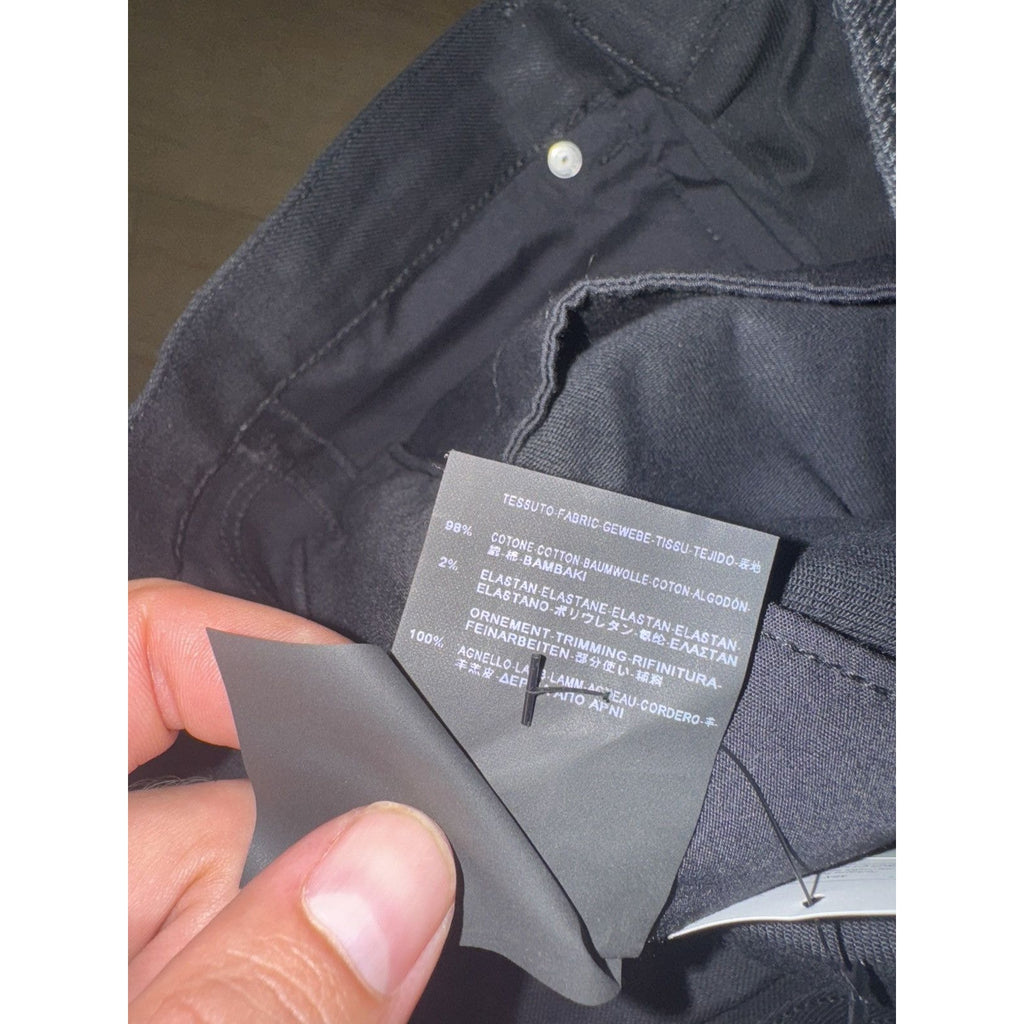 Saint Laurent Hedi Laced Denim