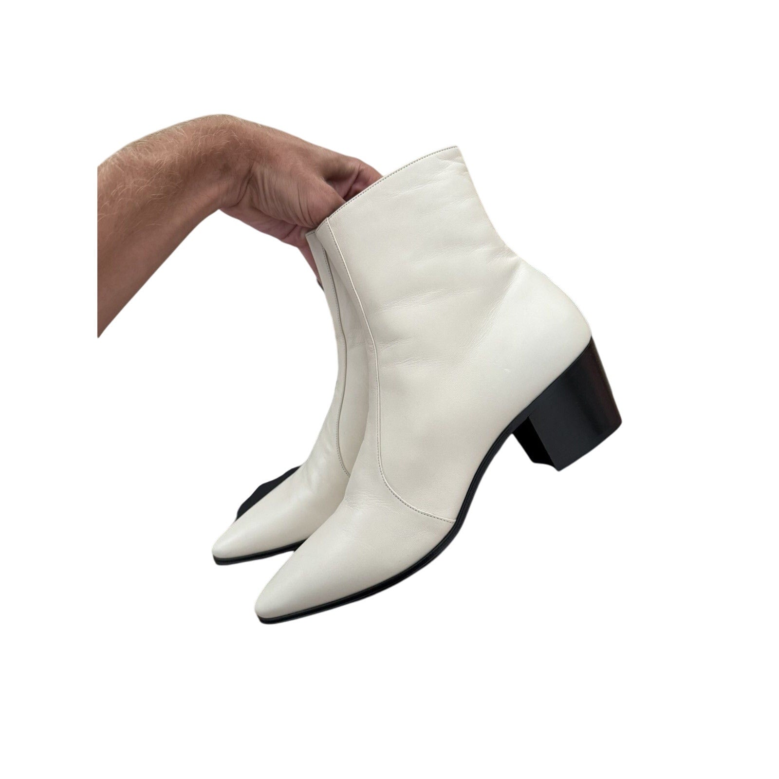 Saint laurent New Cream Vasili Boots 41