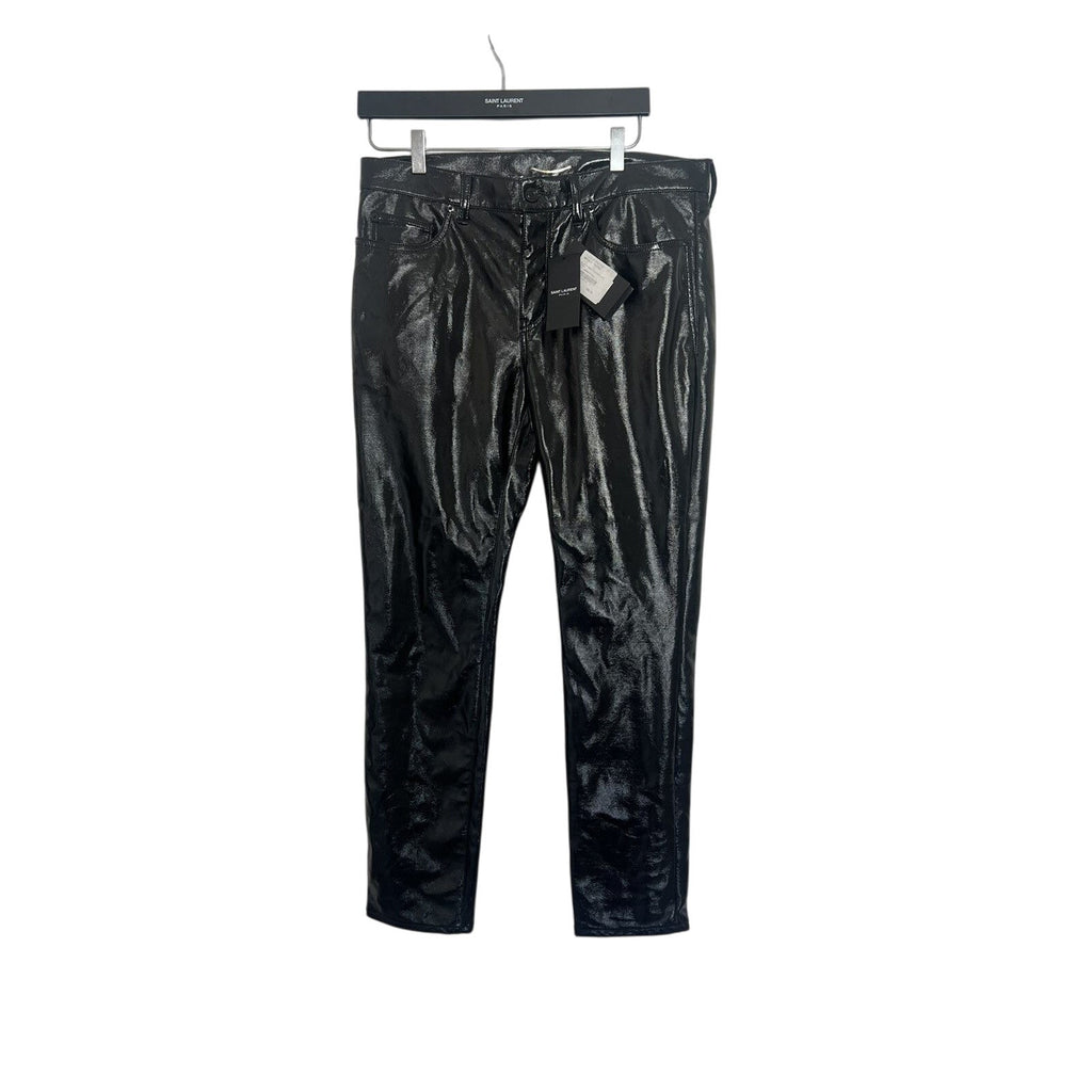 Saint Laurent Bnwt Lacquered Pants 31