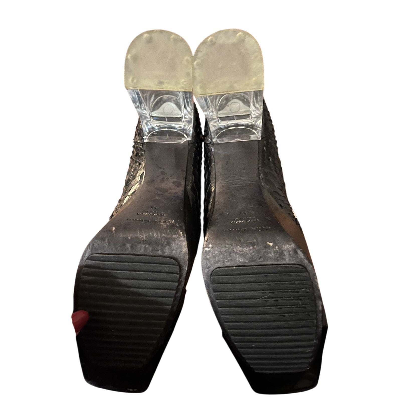 Rick Owens Python Kiss Grill Boots 42