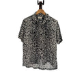 Saint Laurent Viscose SS16 Babycat Camp Shirt 39