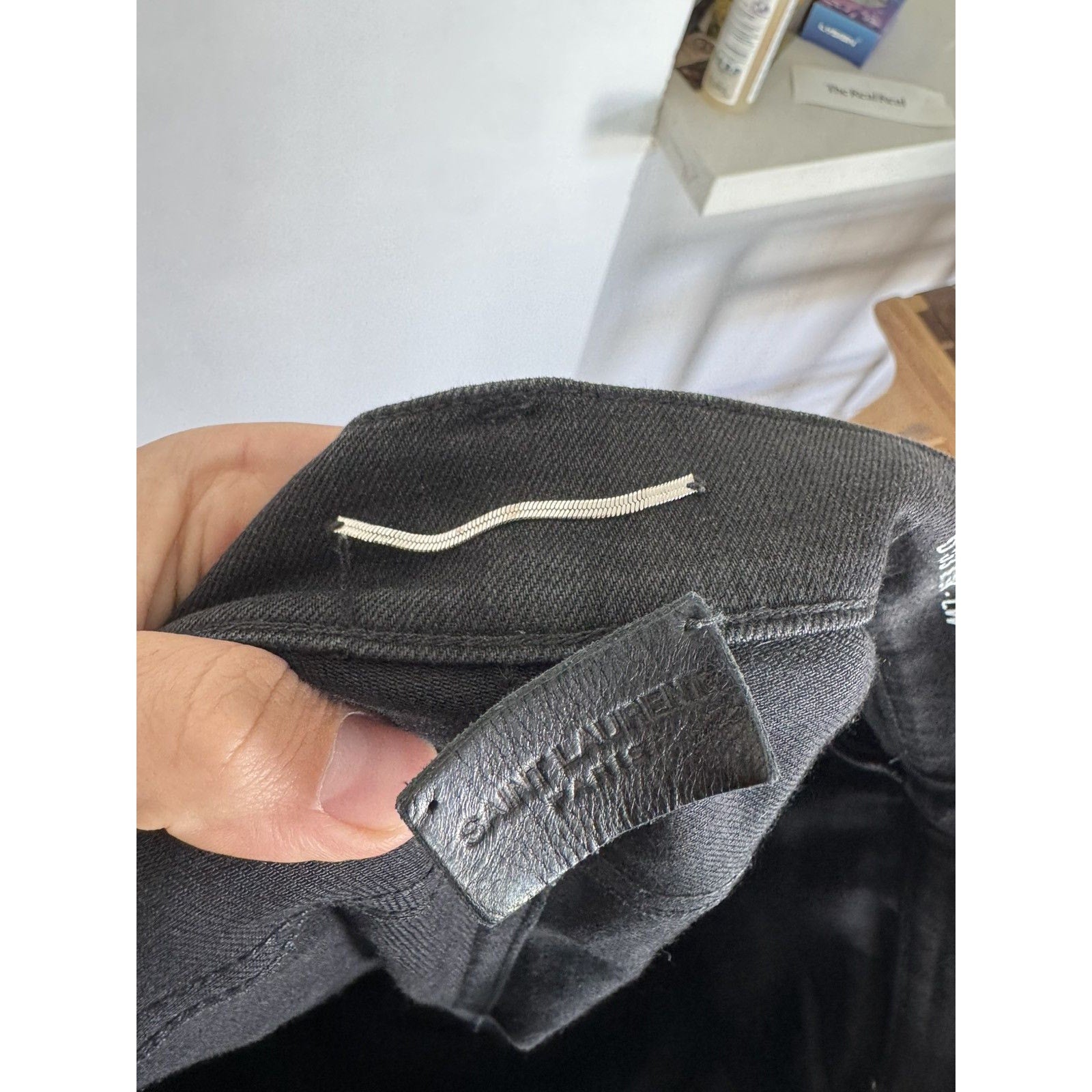 Saint Laurent Rare Waxed D03 denim 31