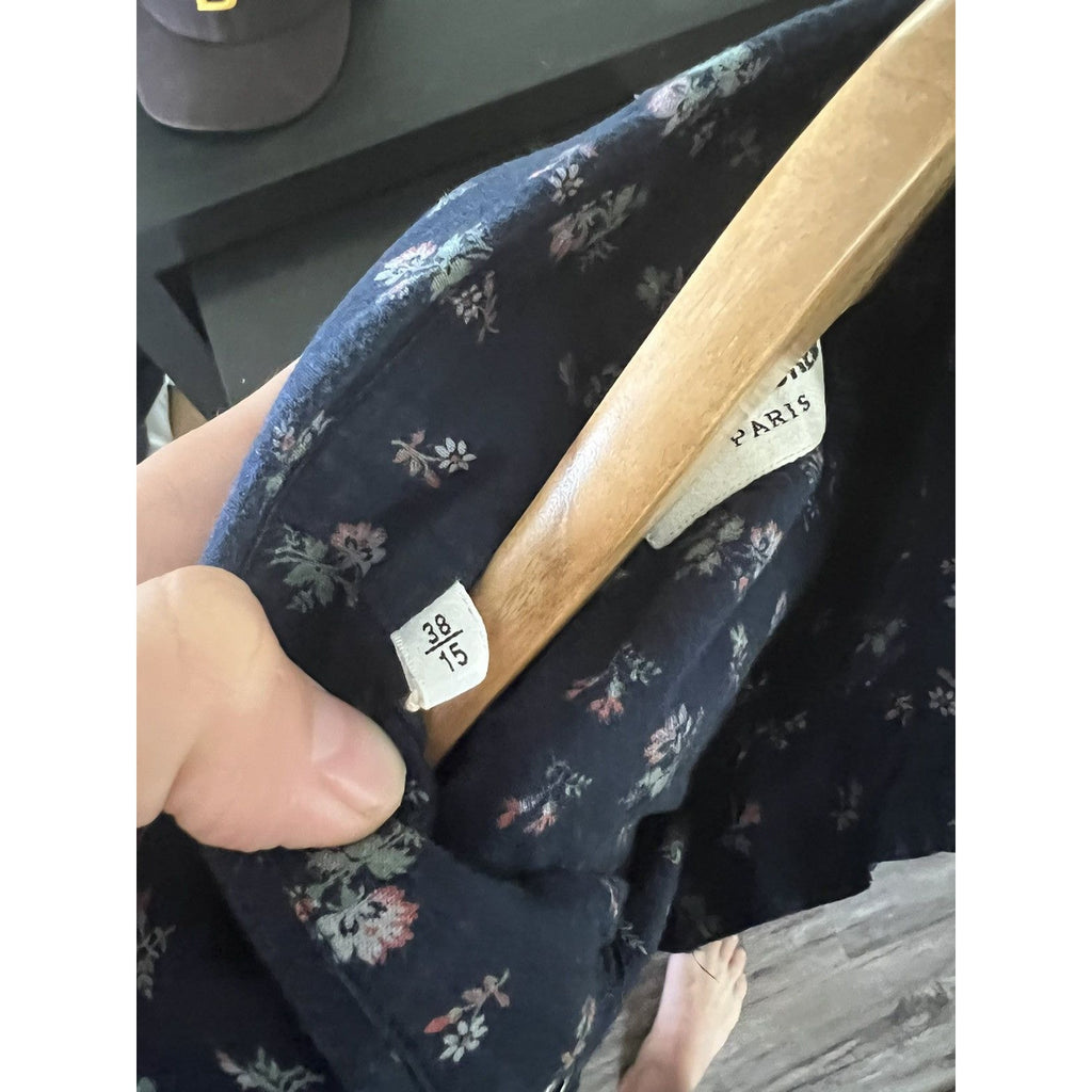 Saint Laurent Psych rock floral shirt 38