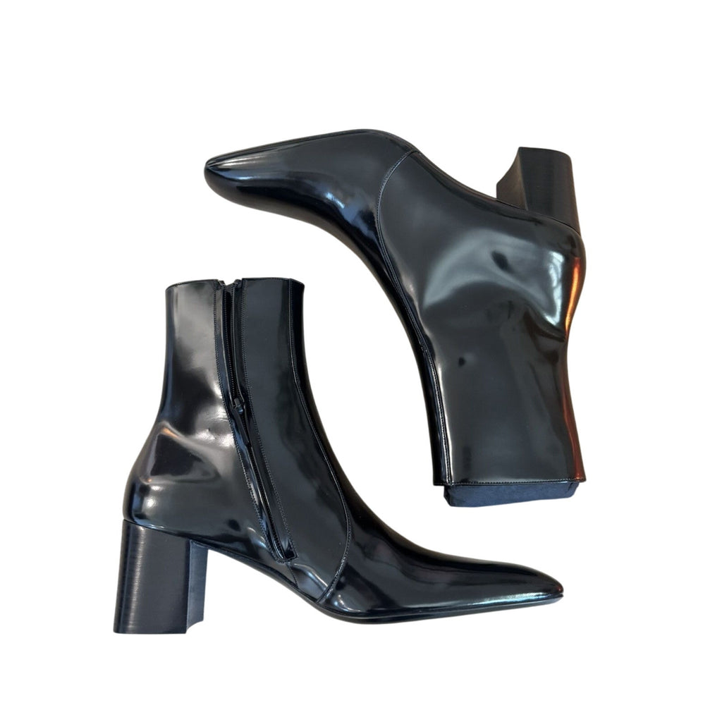 Saint Laurent New Arsun Boots Patent 44