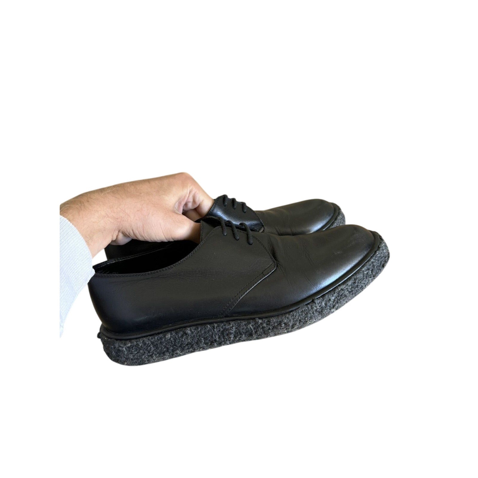 Saint Laurent Hedi Leather Creepers 42