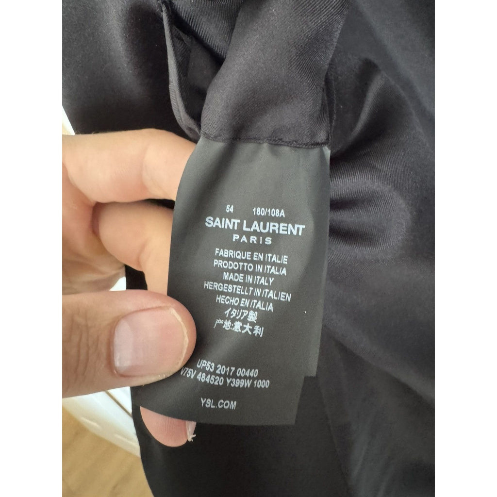 Saint Laurent Peaked lapel le smoking blazer 54