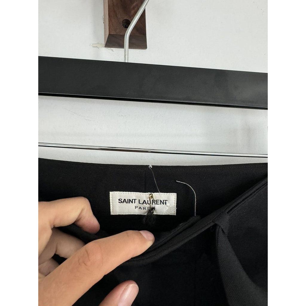 Saint Laurent Pleated Belted Suit shorts 48