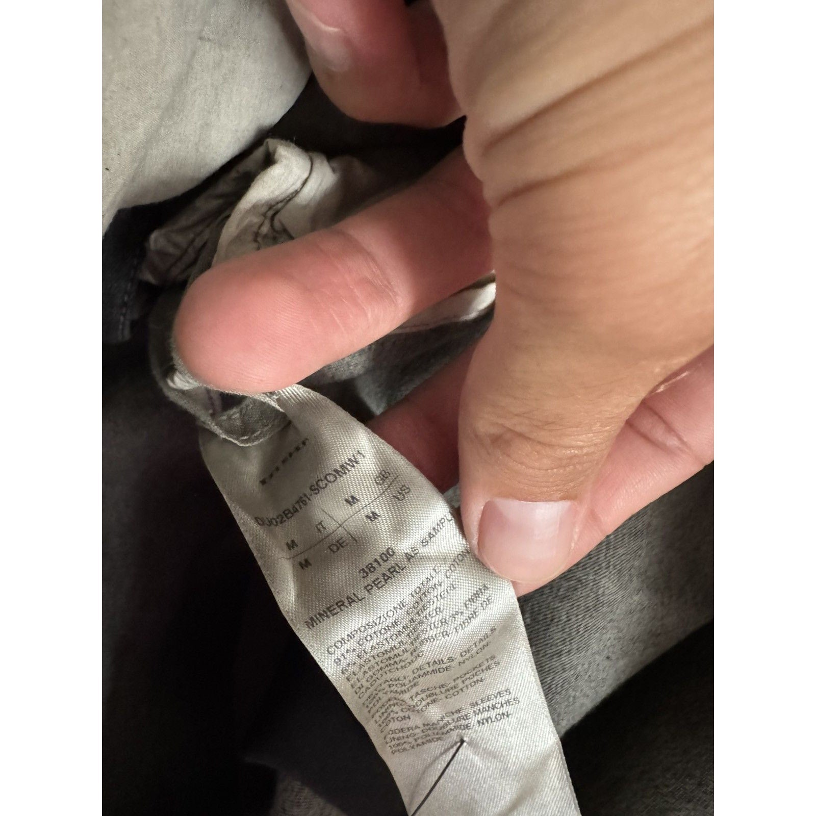 Rick Owens Hustler Sample Color Swatch Parka Medium
