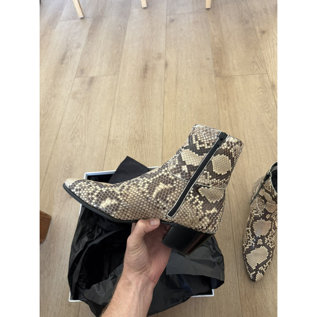 Celine Python Jacno boots