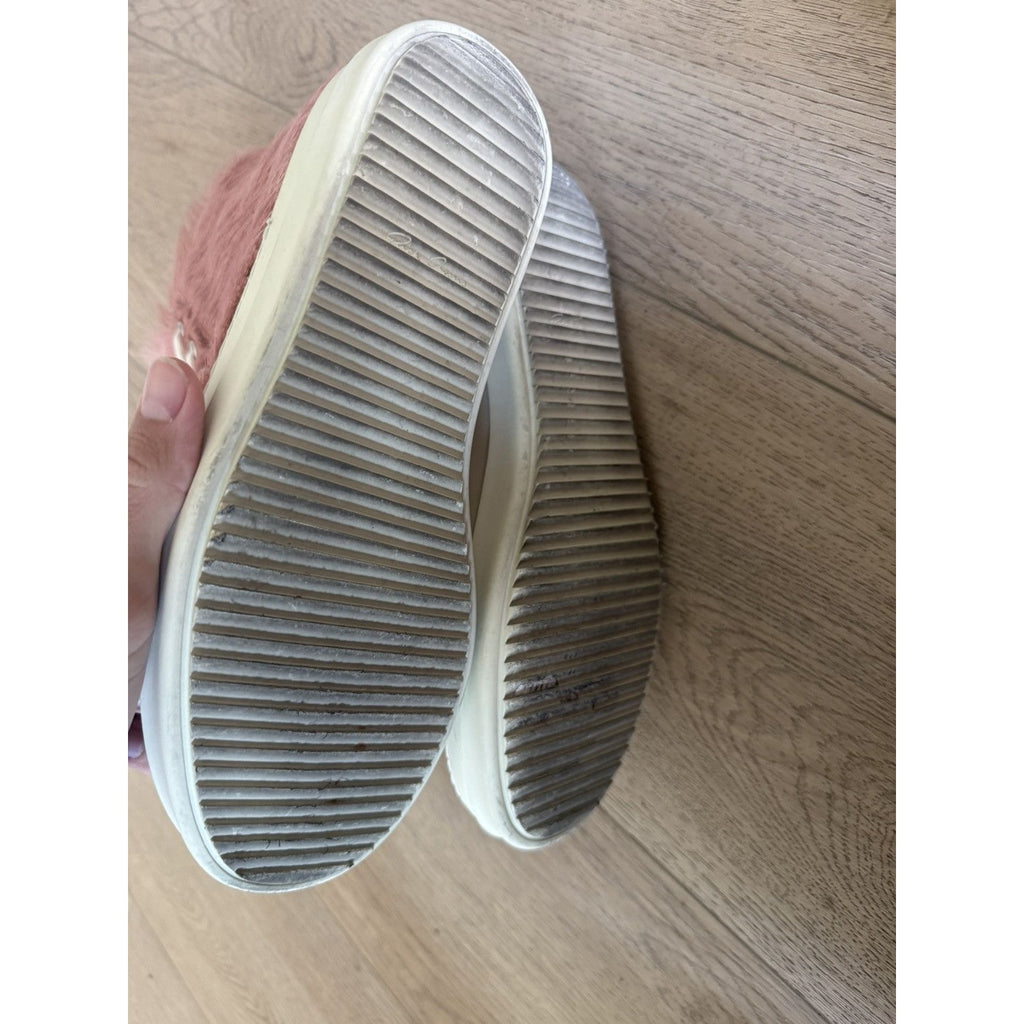 Rick Owens Pink Ponyhair Mainline Ramones 42