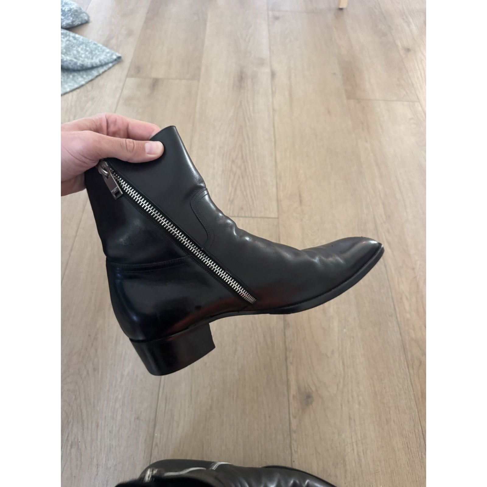 Saint Laurent FW13 Exposed zipper wyatts