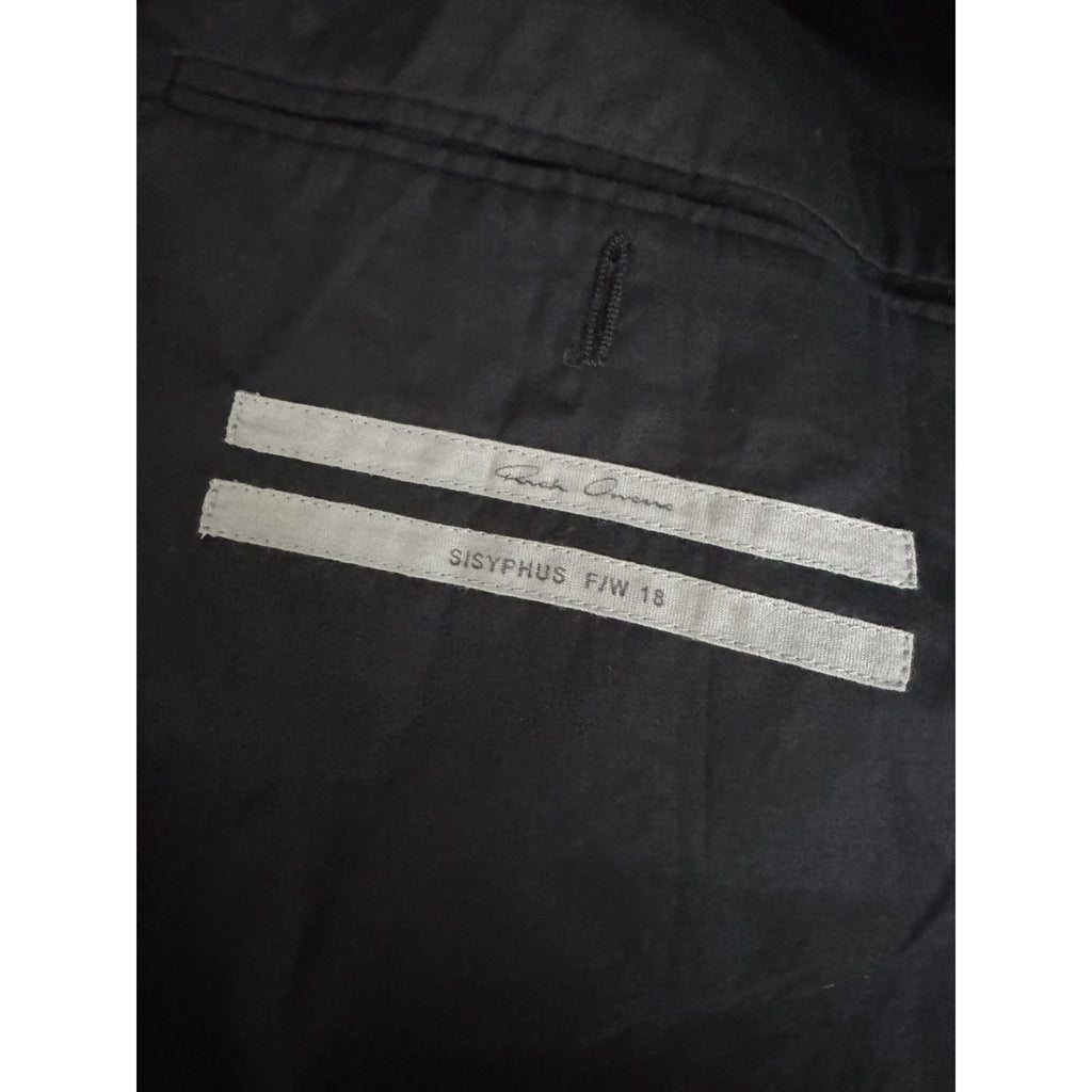 Rick Owens Sisyphus FW18 Single Button Blazer 50