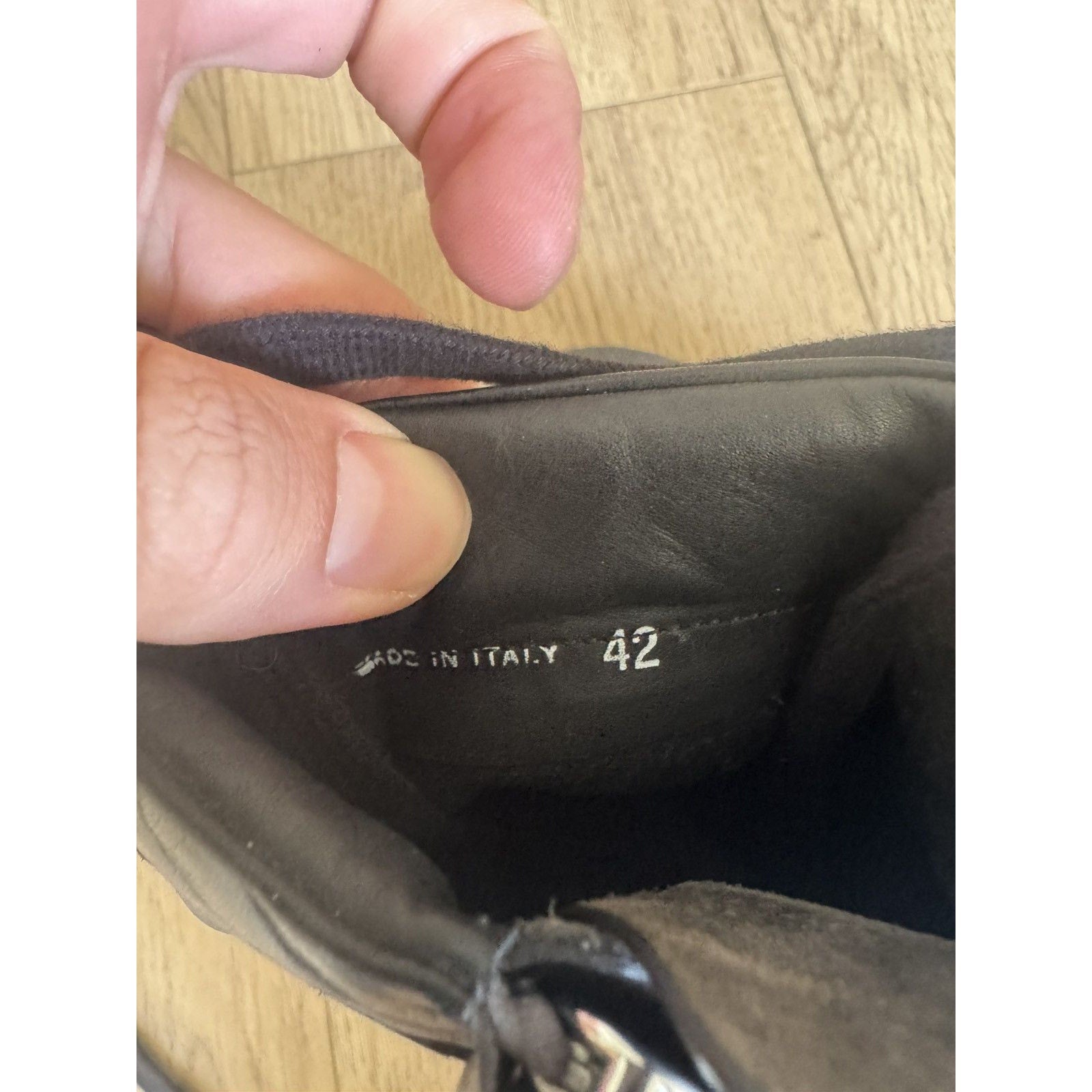 Rick Owens Laced up Creeper Boots 43