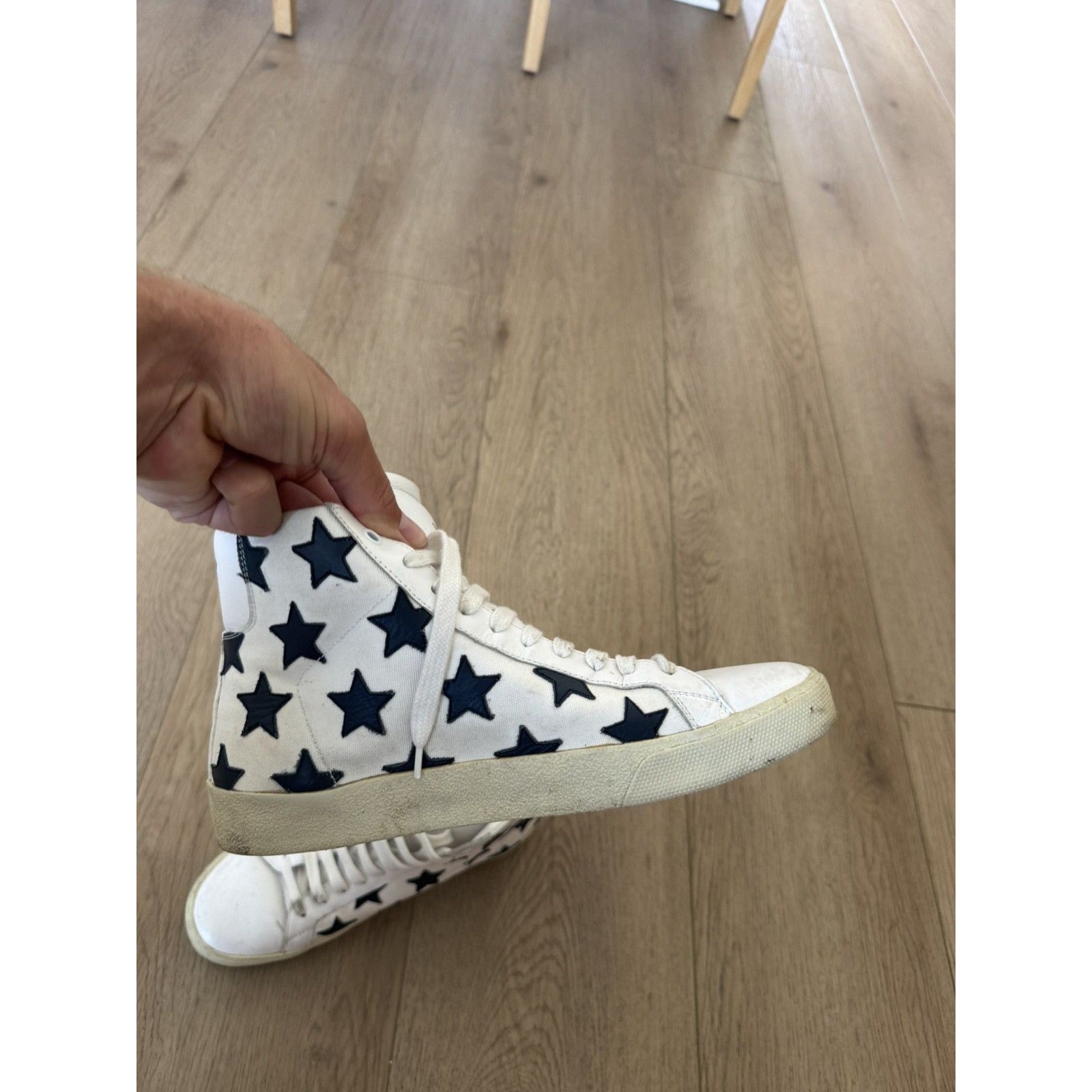 Saint Laurent Hedi stars skates 41