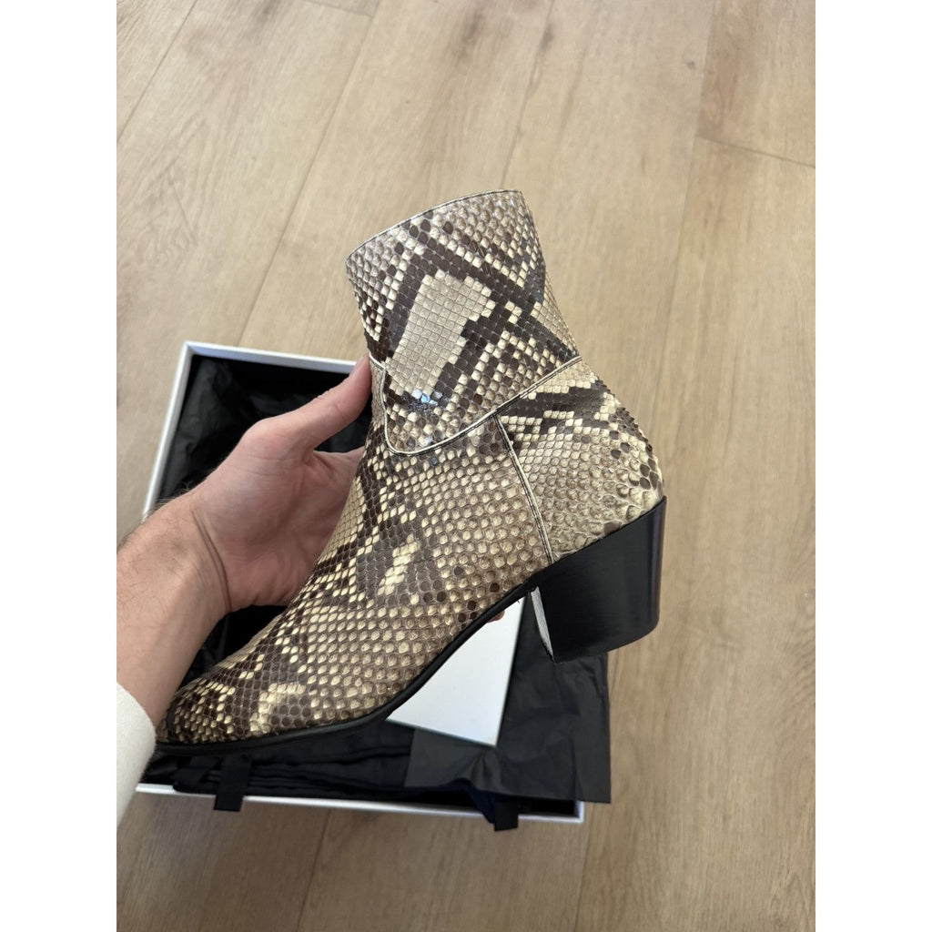 Celine Python Jacno boots