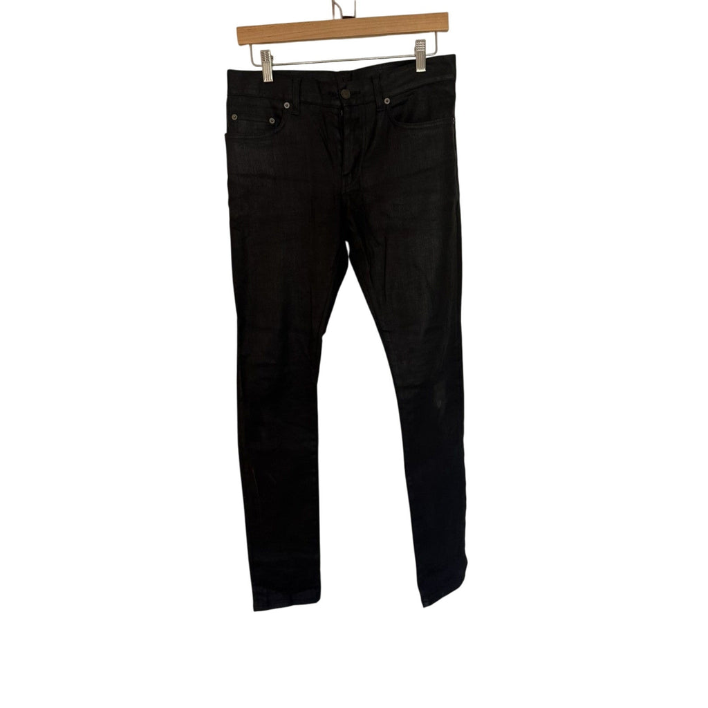 Saint Laurent Fw14 nightrider waxed denim 30