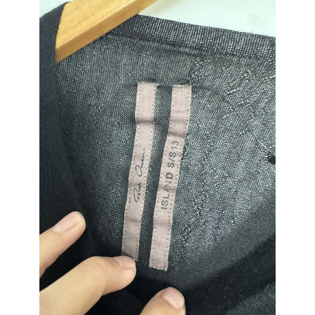 Rick Owens Cashmere Poncho Island SS13