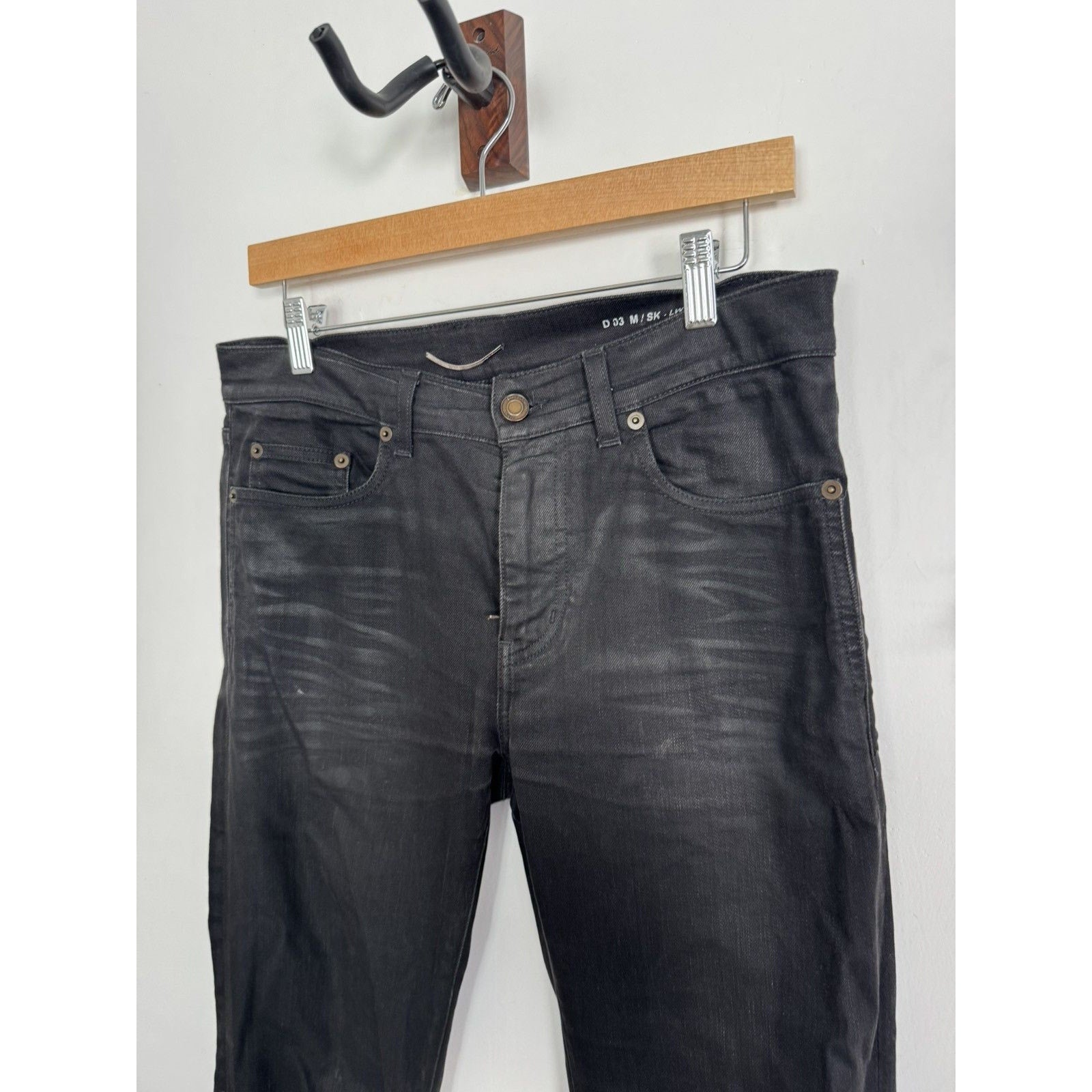 Saint Laurent Rare Waxed D03 denim 31