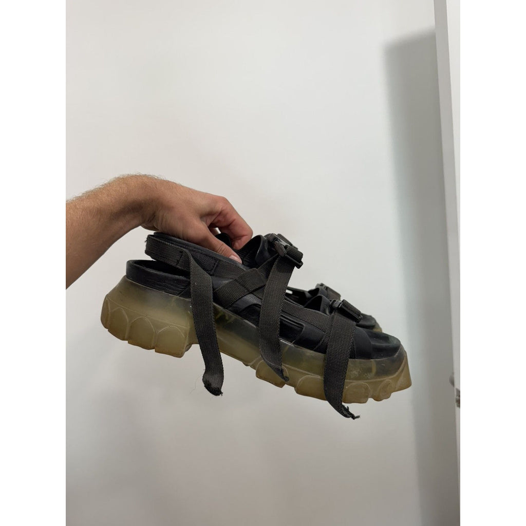Rick Owens Tractor sandals dark dust 43