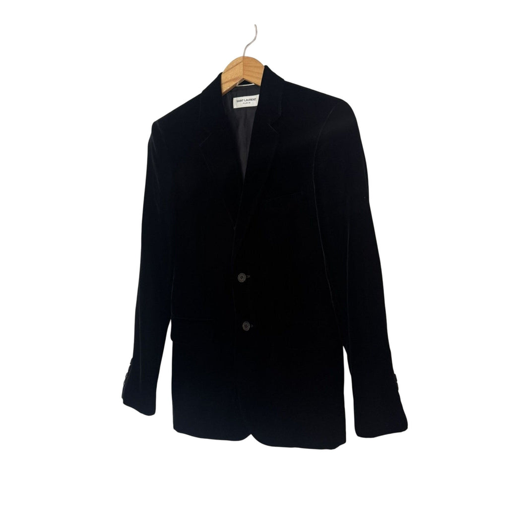 Saint Laurent Velour Evening Jacket 46
