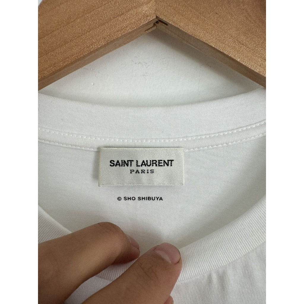 Saint Laurent Art Basel exclusive logo T Small