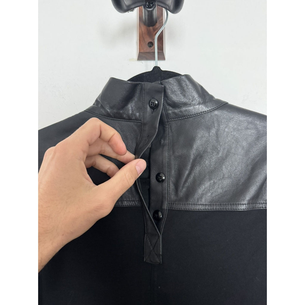 Rick Owens Faun Leather Shirt XL