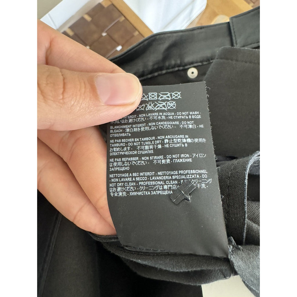 Saint Laurent Lamb Leather Pants 34