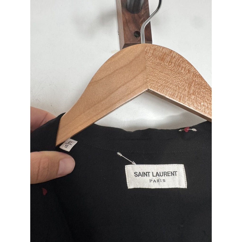 Saint Laurent Cupids Arrow camp shirt 41