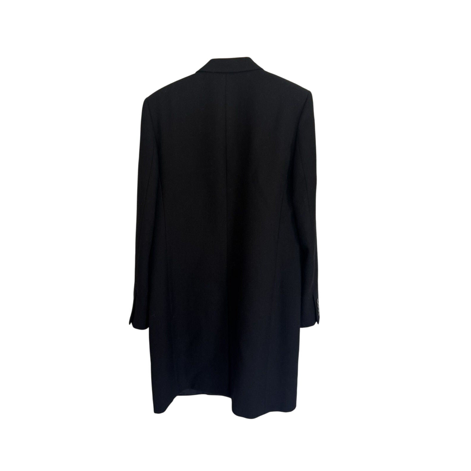 Saint Laurent FW13 Leather Lapel Chesterfield coat 54