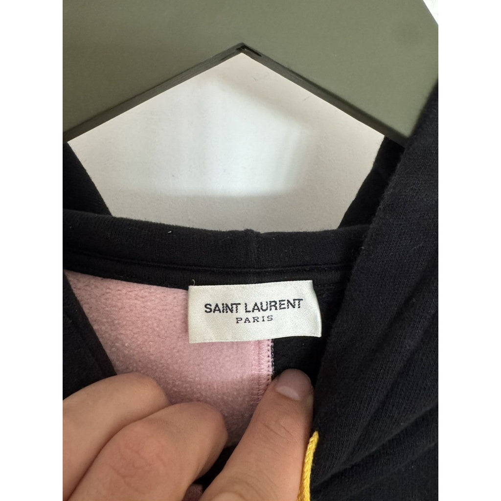 Saint Laurent Memphis Molino Hoodie oversized Small