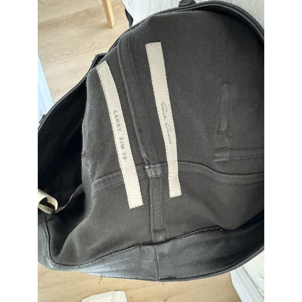 Rick Owens Lamb Leather Larry Pants