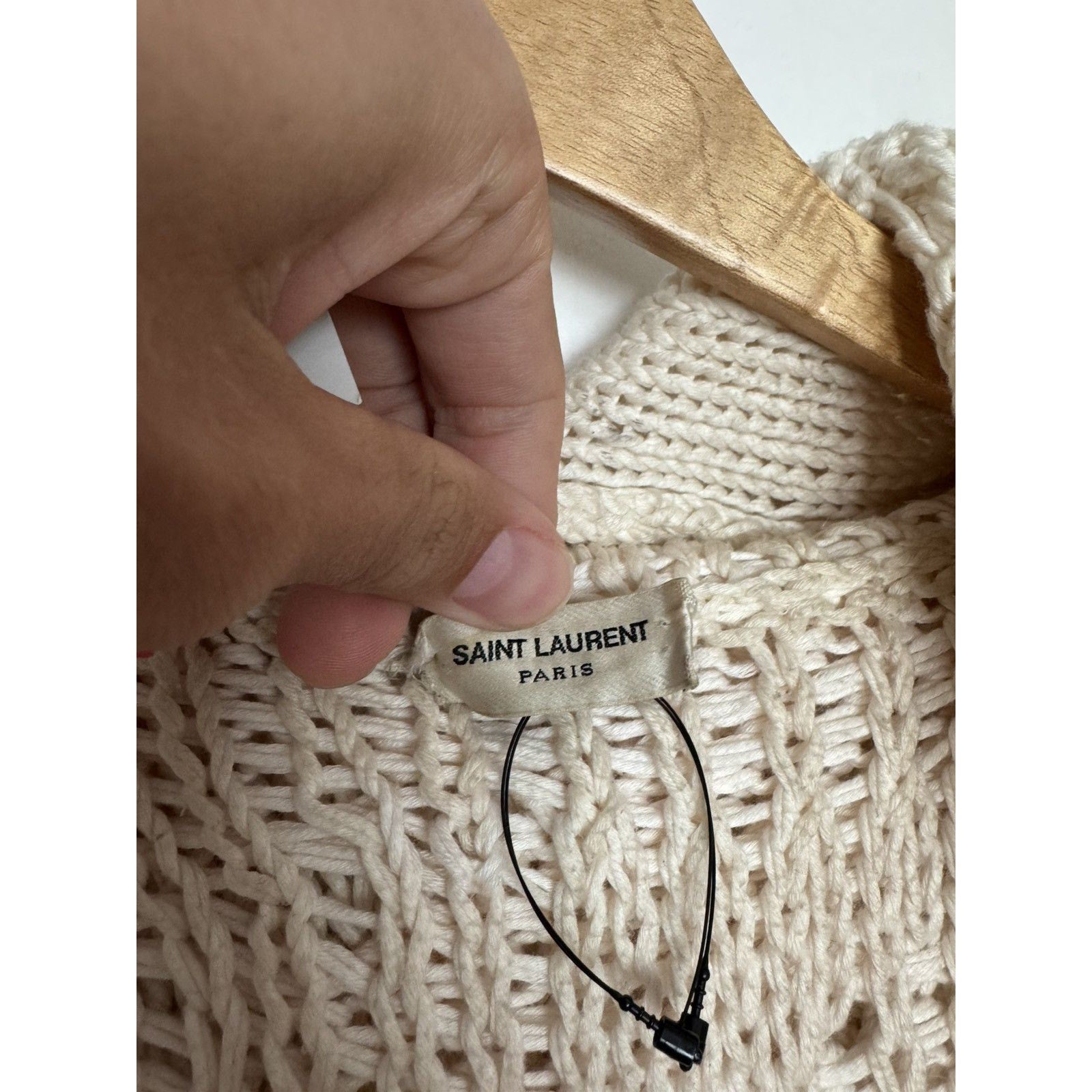 Saint Laurent Oversized Ombre Baja Cardigan