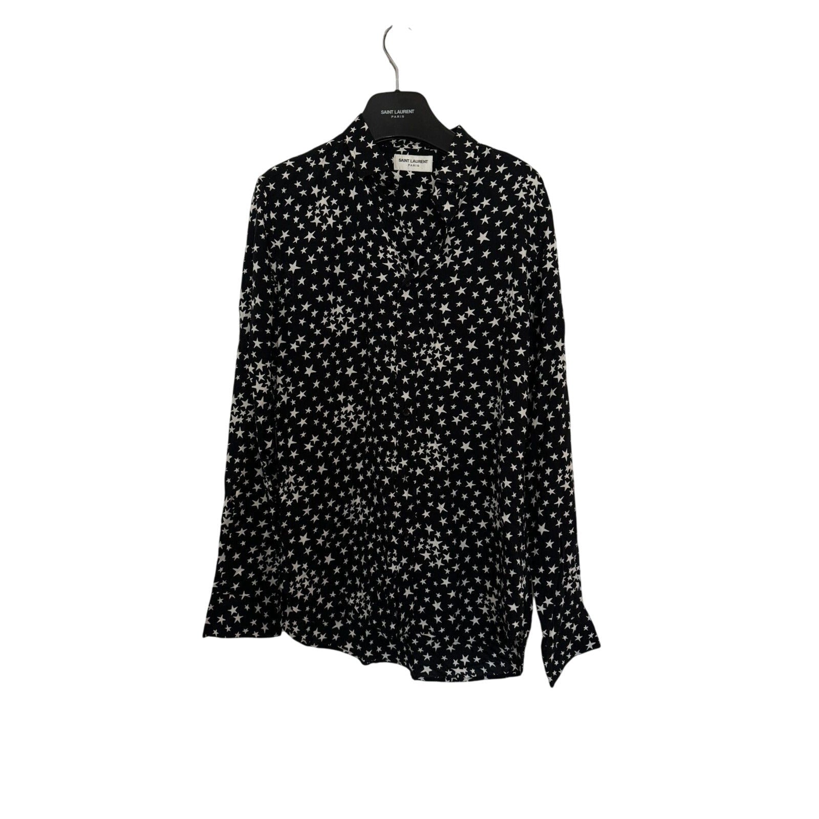 Saint Laurent FW16 Viscose Dylan Stars Shirt 39