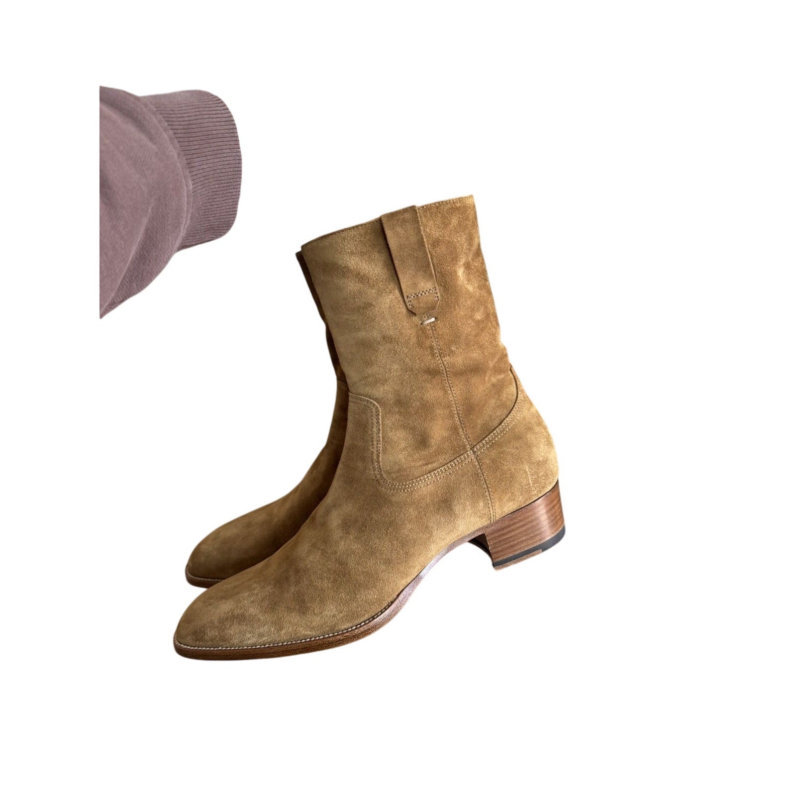 Saint Laurent Hedi Cowboy Wyatt Boots 43