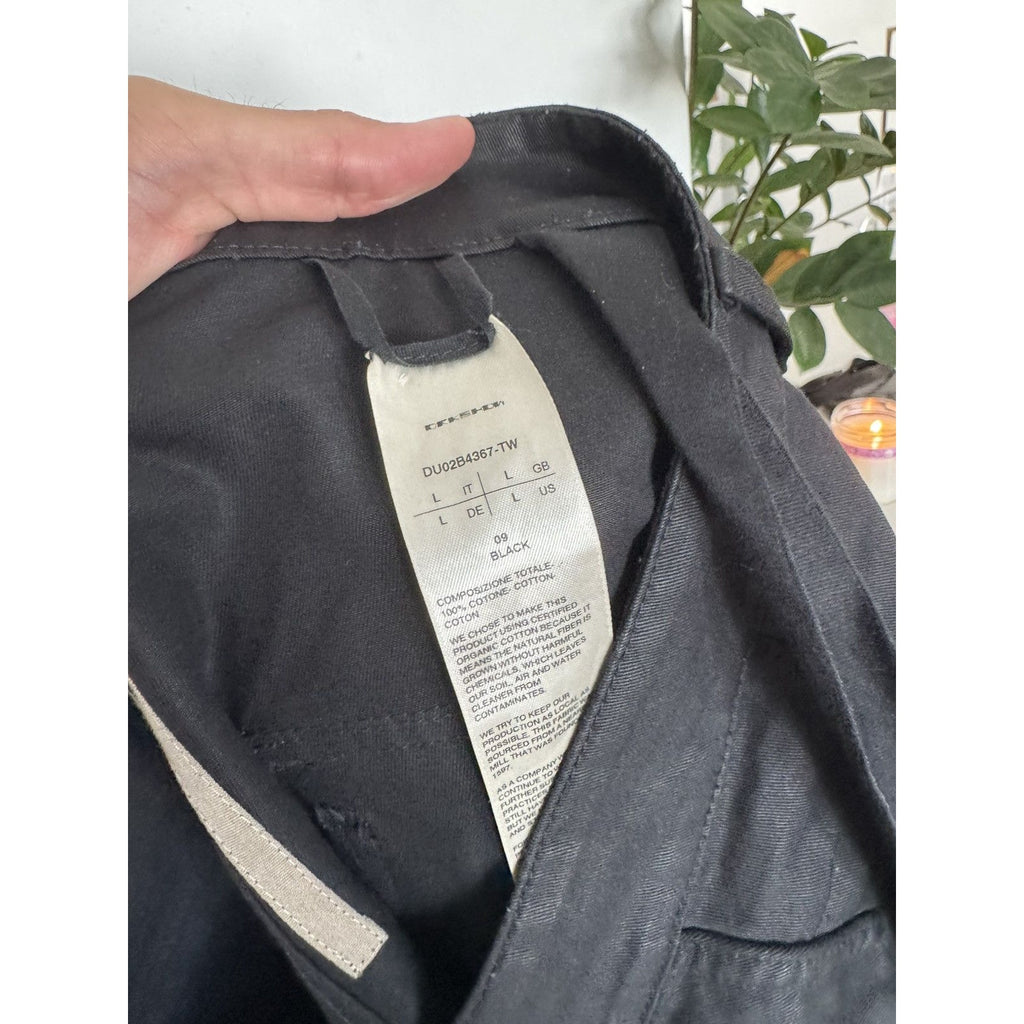 Rick Owens Waxed slacks large
