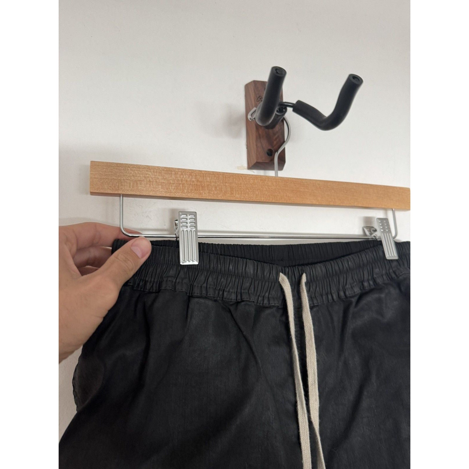 Rick Owens Wax shorts (non drop crotch)
