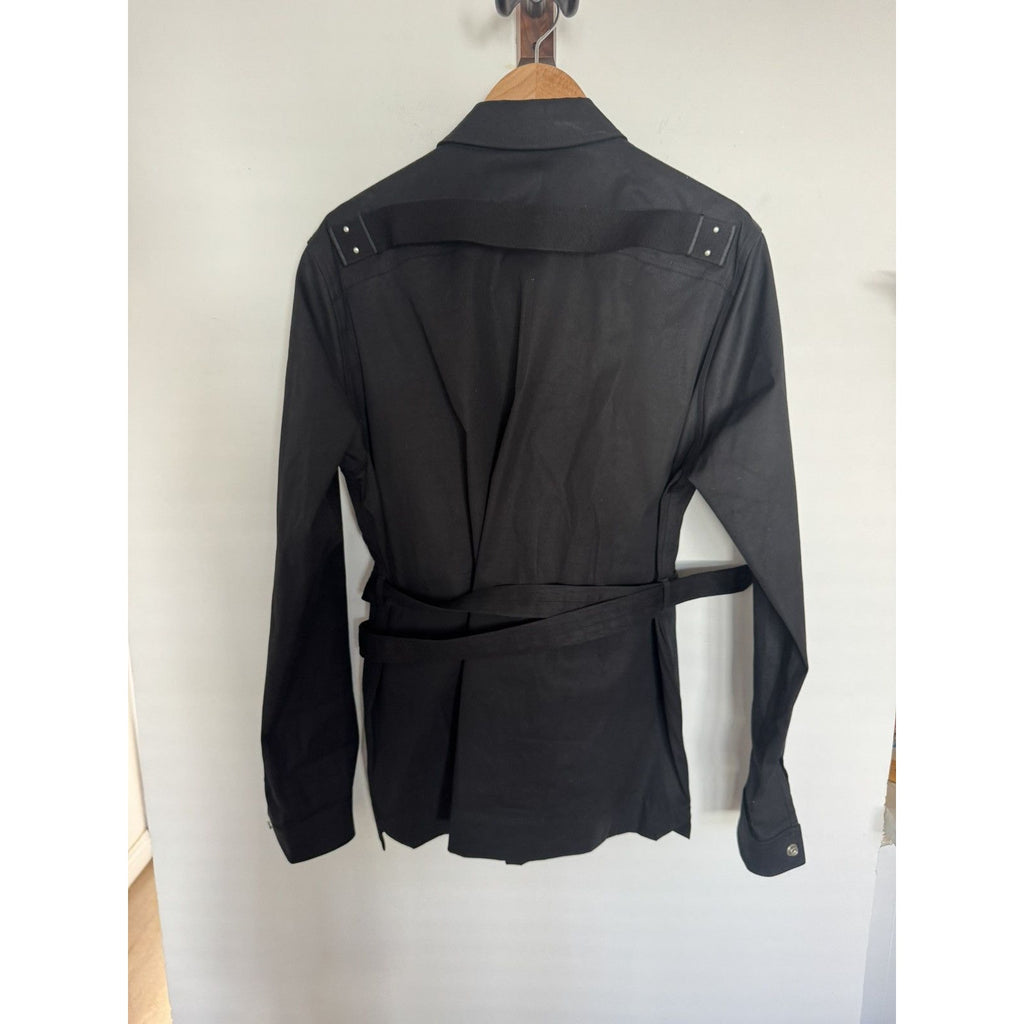 Rick Owens Belted coat Large
