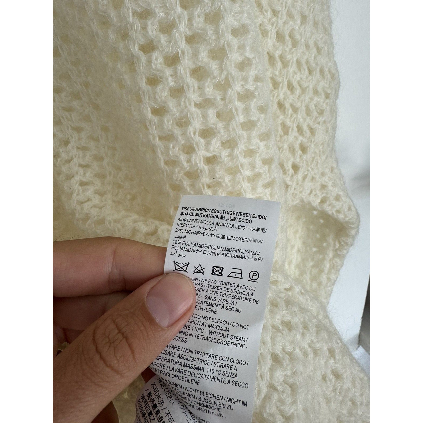 Saint Laurent Knit tunic shirt XXL