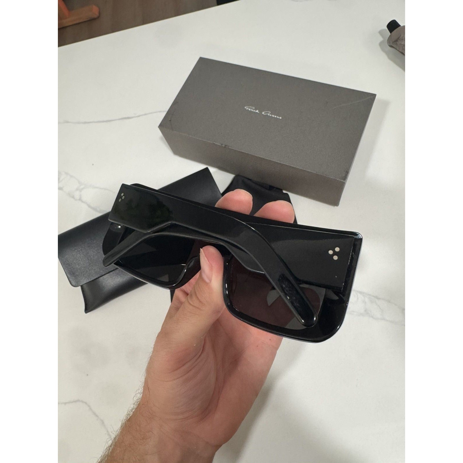 Rick Owens Documenta sunglasses