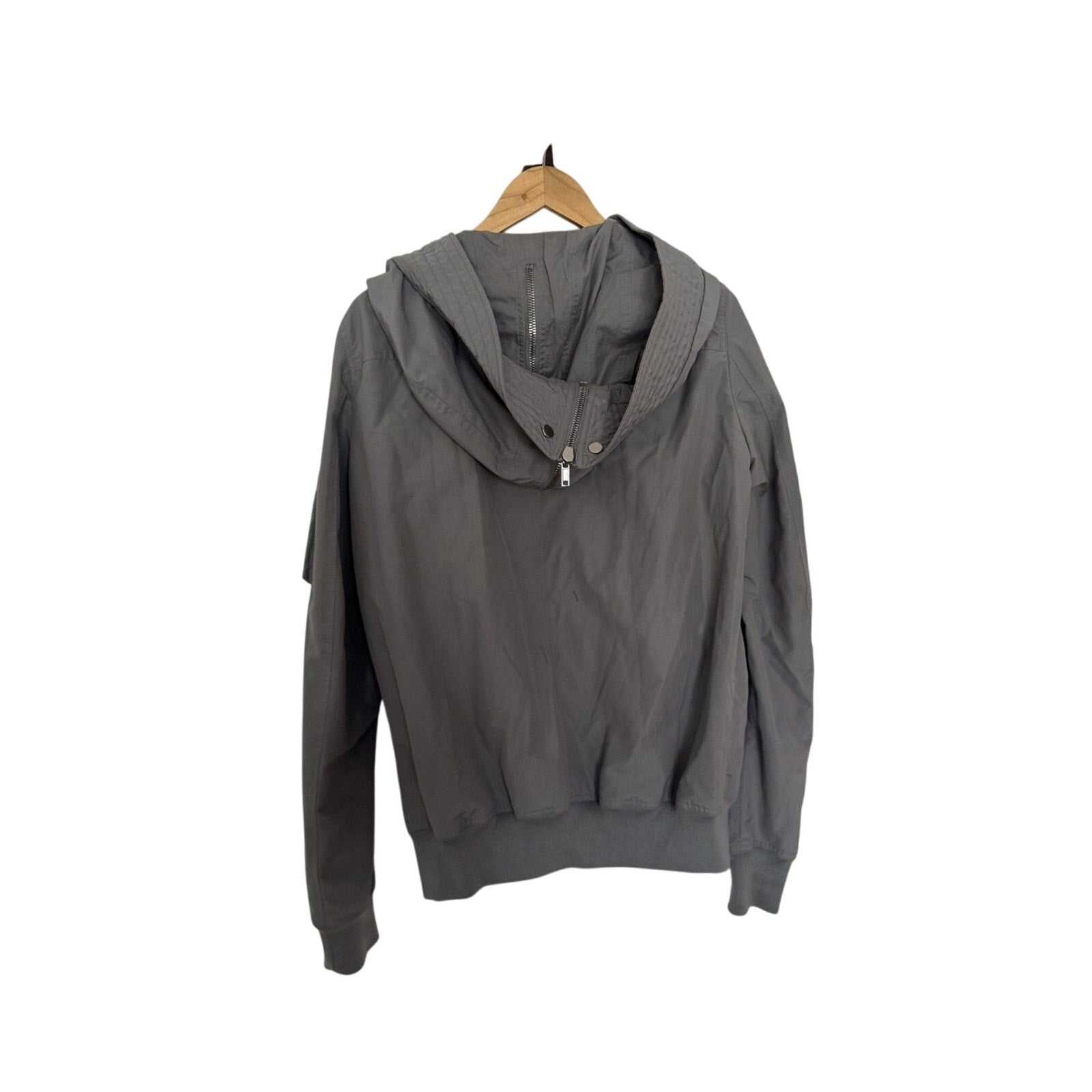 Rick Owens stone Grey Exploder Parka small