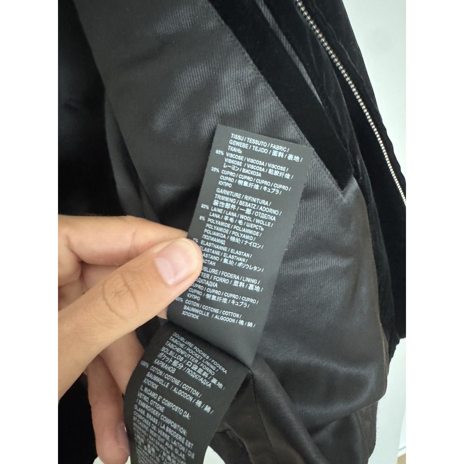 Saint Laurent Velour sequins boombox teddy 48