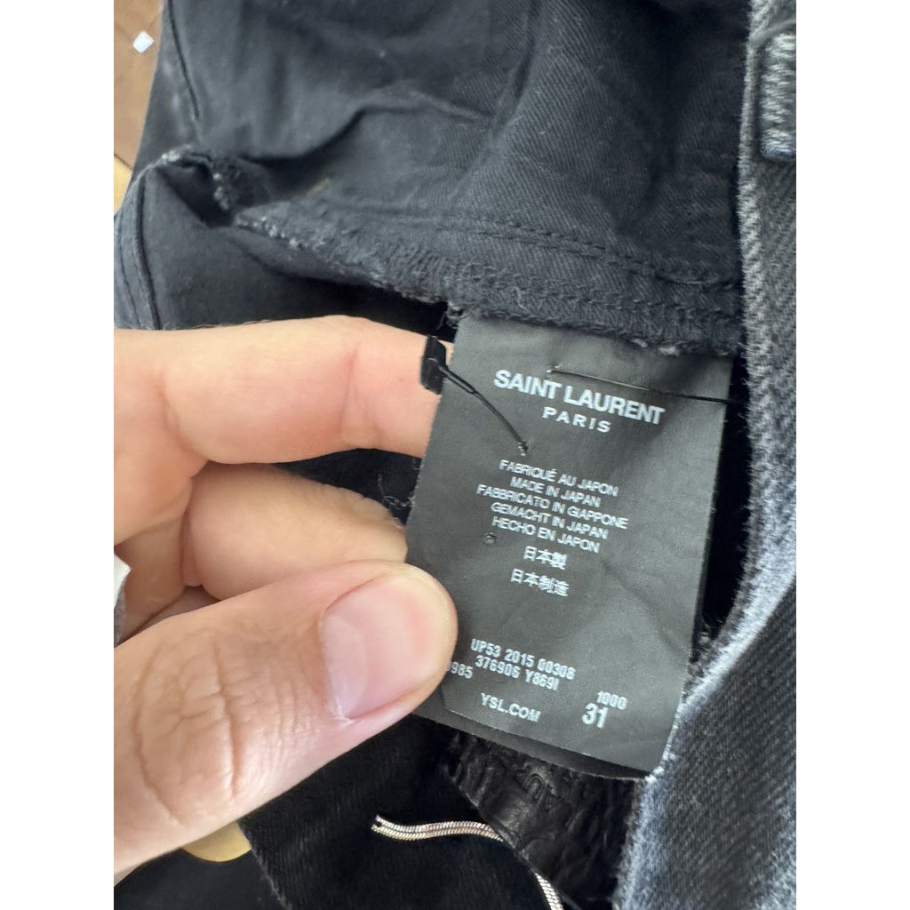 Saint Laurent Knee rip haw hem d02 31